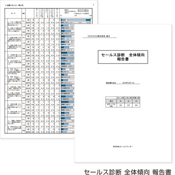 セールス診断 全体傾向 報告書